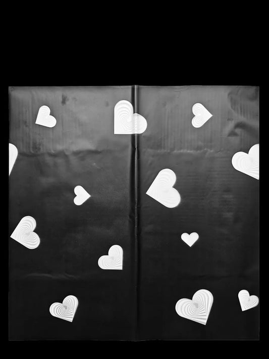 Hearts Decorative Floral Paper