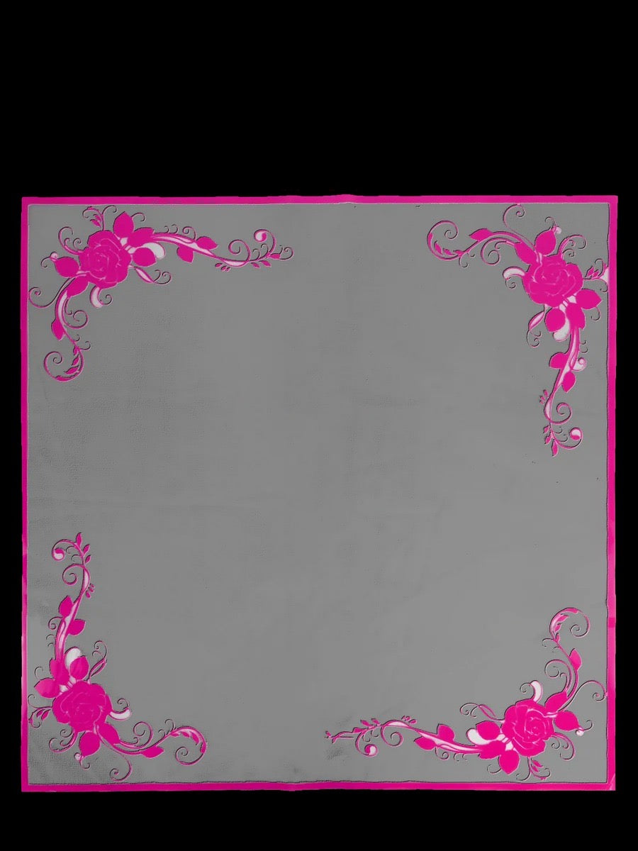 Decorative corner floral Paper