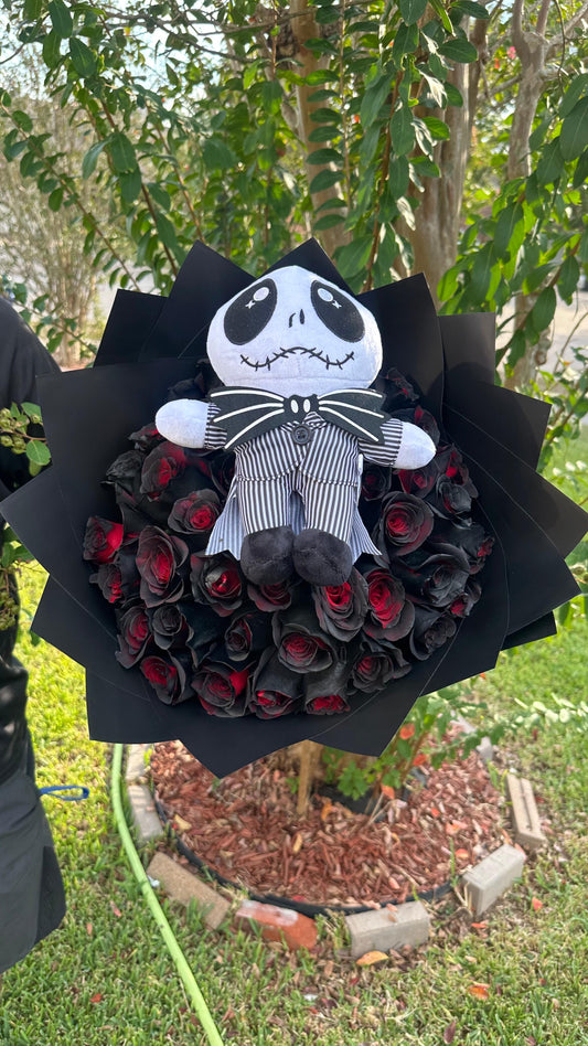 50 Roses Jack- Halloween Bouquet