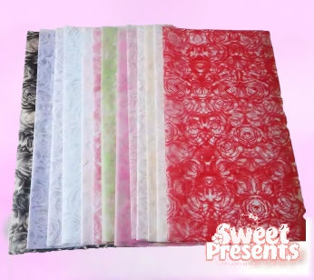 Roses Korean paper