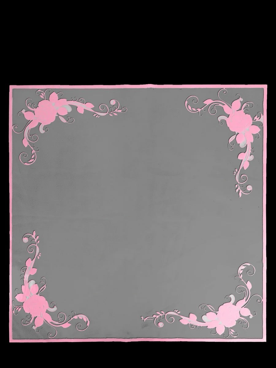 Decorative corner floral Paper