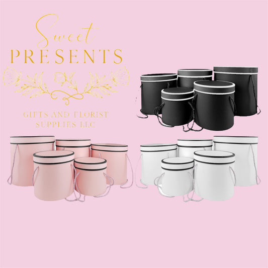 Round Boxes 5pcs Set